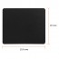 Mouse Pad simple negro para mouse 23 x 22 cms