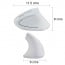 Mouse Vertical Ergonómico Cable USB Blanco