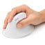 Mouse vertical inalámbrico blanco bluetooth y 2.4Ghz