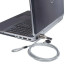 Candado notebook con llave piola seguridad