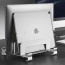 Soporte vertical Notebook Macbook aluminio escritorio