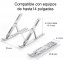 Soporte Plegable Notebook y Macbook 14" Aluminio 
