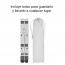 Soporte Plegable Notebook y Mac Aluminio 14" NW-A11