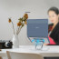 Soporte Notebook Giratorio aluminio ajustable 15.6"