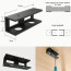 Soporte Notebook Macbook Bajo escritorio oculto