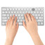 Teclado inalámbrico blanco Kensington Bluetooth y 2.4Ghz