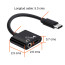 Adaptador USB C a audífonos y cable USB C 