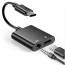 Adaptador USB C a audífonos y cable USB C 