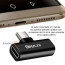 Adaptador duplicador USB C a doble USB C celular 