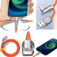 Cable USB C a USB 120W Angulo 180º 