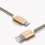 Cable USB tipo C a USB de 1 metro cordón metal