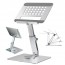 Soporte iPad Pro Air aluminio giratorio ajustable