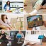 Soporte iPad Pro Air aluminio giratorio ajustable