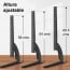 Soporte patas universales para TV hasta 60"