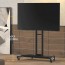 Soporte Pedestal TV móvil con ruedas hasta 70"