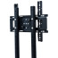 Soporte TV Móvil con ruedas vertical y horizontal 65"