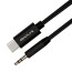 Cable de audio auxiliar 3.5mm a USB C 