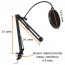 Kit Micrófono condensador USB atril Newo NW-800KC