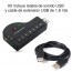 Kit Micrófono condensador atril y tarjeta sonido USB