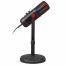 Micrófono condensador USB RGB Podcast y Lives