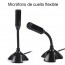 Micrófono USB para PC Notebook Escritorio flexible