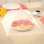 Malla cubre alimentos para cubrir antimoscas x 3