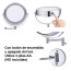 Espejo Led Baño Cosmético con Luz Articulado Abatible