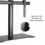 Soporte TV Monitor Escritorio 32" a 55" vidrio templado
