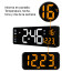 Reloj pared con temporizador fecha temperatura