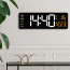 Reloj pared con temporizador fecha temperatura