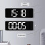 Reloj pared con temporizador fecha temperatura
