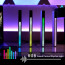 Barra Led RGB Inalámbrica sensor sonido música