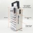 Luz emergencia con radio FM Foco led recargable