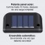 Foco Solar escalera y balcón led Pack x 4