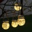 Esfera frasco Solar Luz cálida Colgante jardín