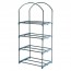 Mini invernadero vertical armable 4 bandejas 158 cms