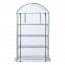 Mini invernadero vertical armable 4 bandejas 158 cms