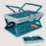 Canasto plegable picnic caja almacenamiento 44 x 30 cms