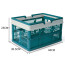 Canasto plegable picnic caja almacenamiento 44 x 30 cms