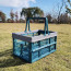 Canasto plegable picnic caja almacenamiento 44 x 30 cms