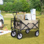 Carro de arrastre plegable ajustable hasta 110 KG	