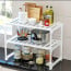 Organizador mueble cocina lavaplatos baño ajustable 
