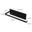 Porta Toalla Nova alusa magnético refrigerador negro
