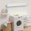 Colgador ropa plegable pared oculto robusto 80 x 40 cms