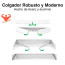 Colgador ropa plegable pared oculto robusto 80 x 40 cms