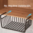 Organizador colgante muebles cesta escritorio Pack 3