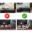 Protector organizador de cables 2 mts blanco