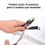 Protector organizador de cables 2 mts blanco