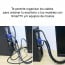 Pack Protector cables escritorio negro