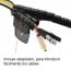 Pack Protector cables escritorio negro
